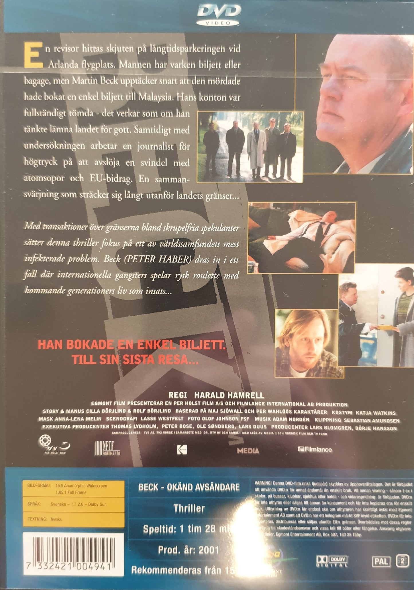 BECK - OKÄND AVSÄNDARE