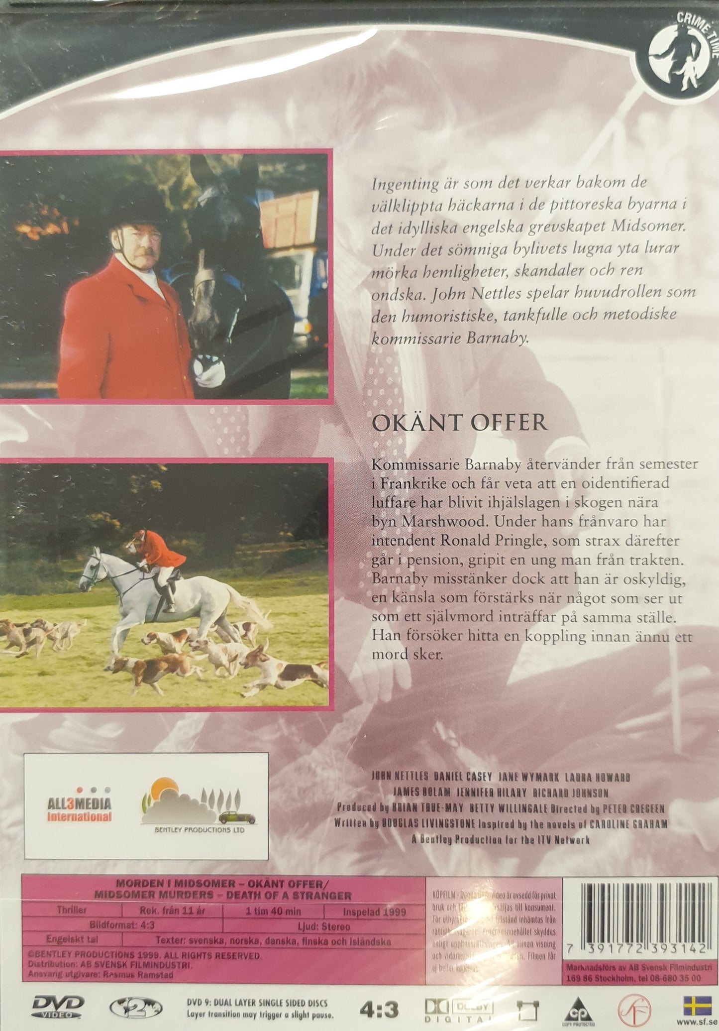 MORDEN I MIDSOMER 3:1 10 - OKÄNT OFFER / DEATH OF A STRANGER