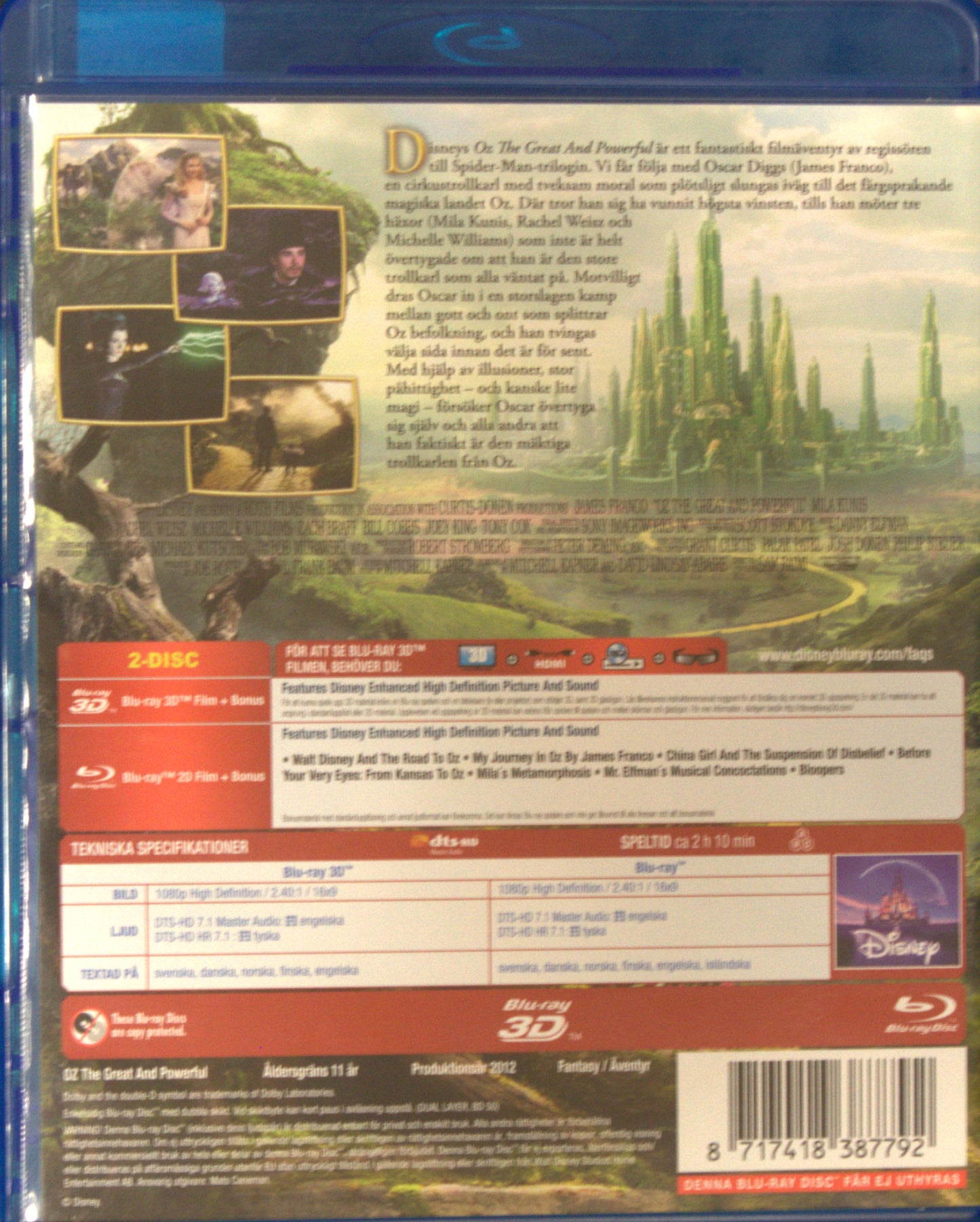 OZ THE GREAT AND POWERFUL