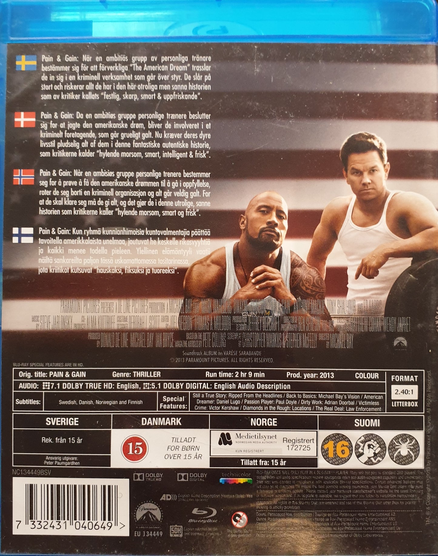 PAIN & GAIN