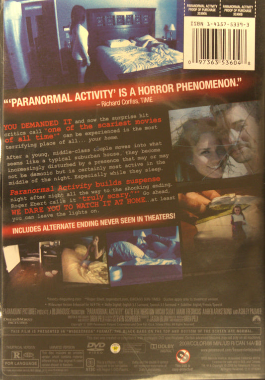 PARANORMAL ACTIVITY