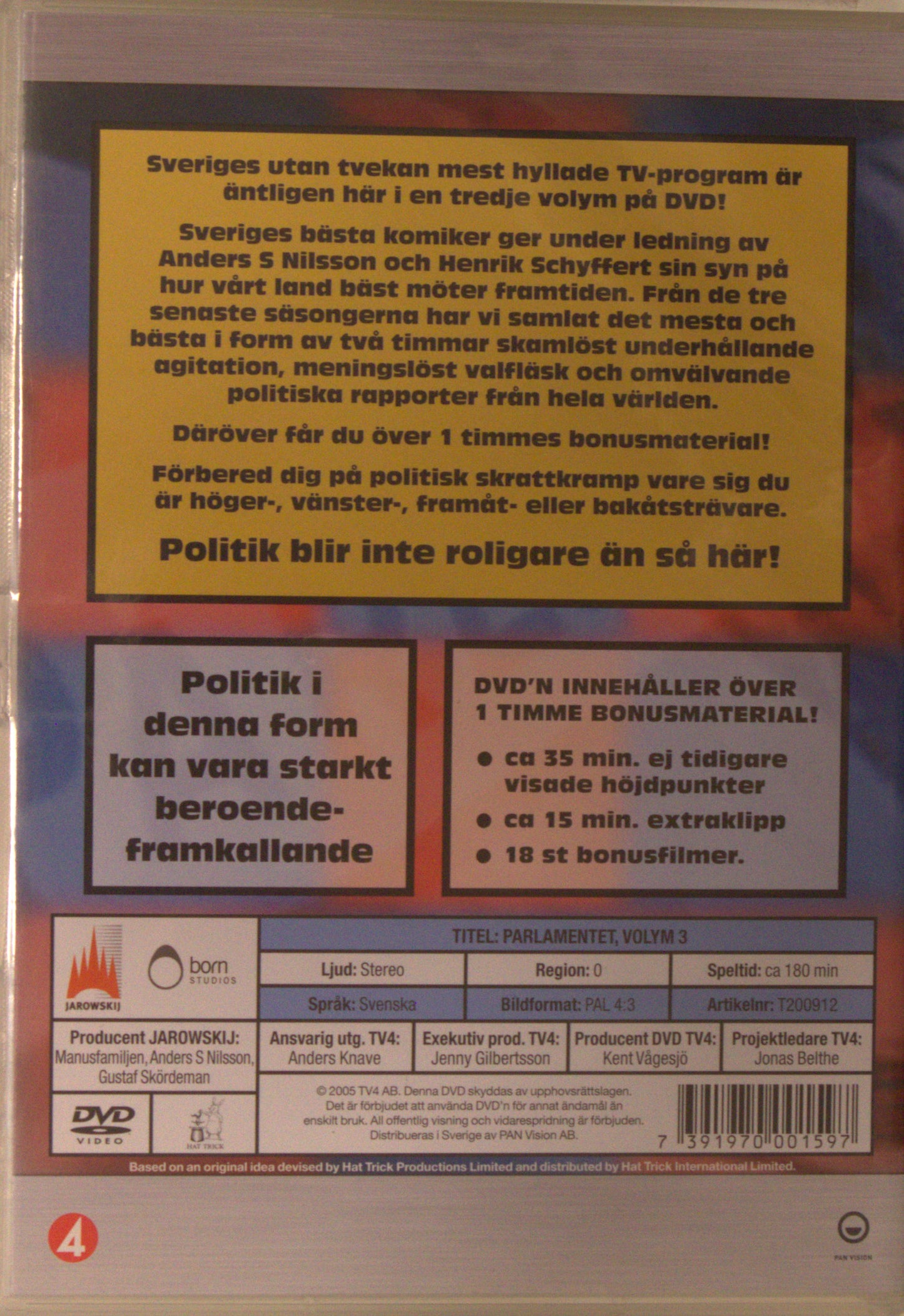 PARLAMENTET - VOLYM 3