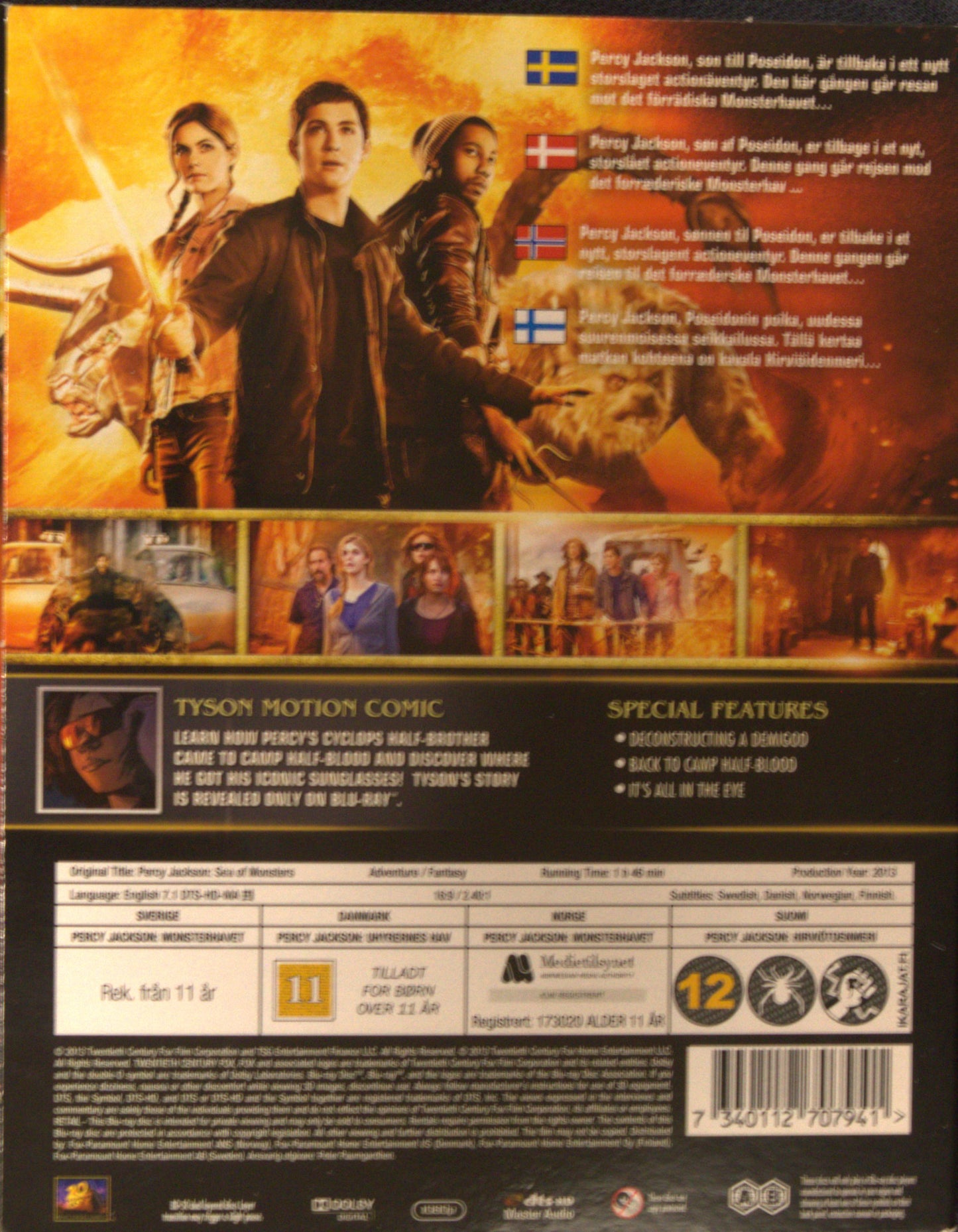 PERCY JACKSON: SEA OF MONSTERS / PERCY JACKSON: MONSTERHAVET