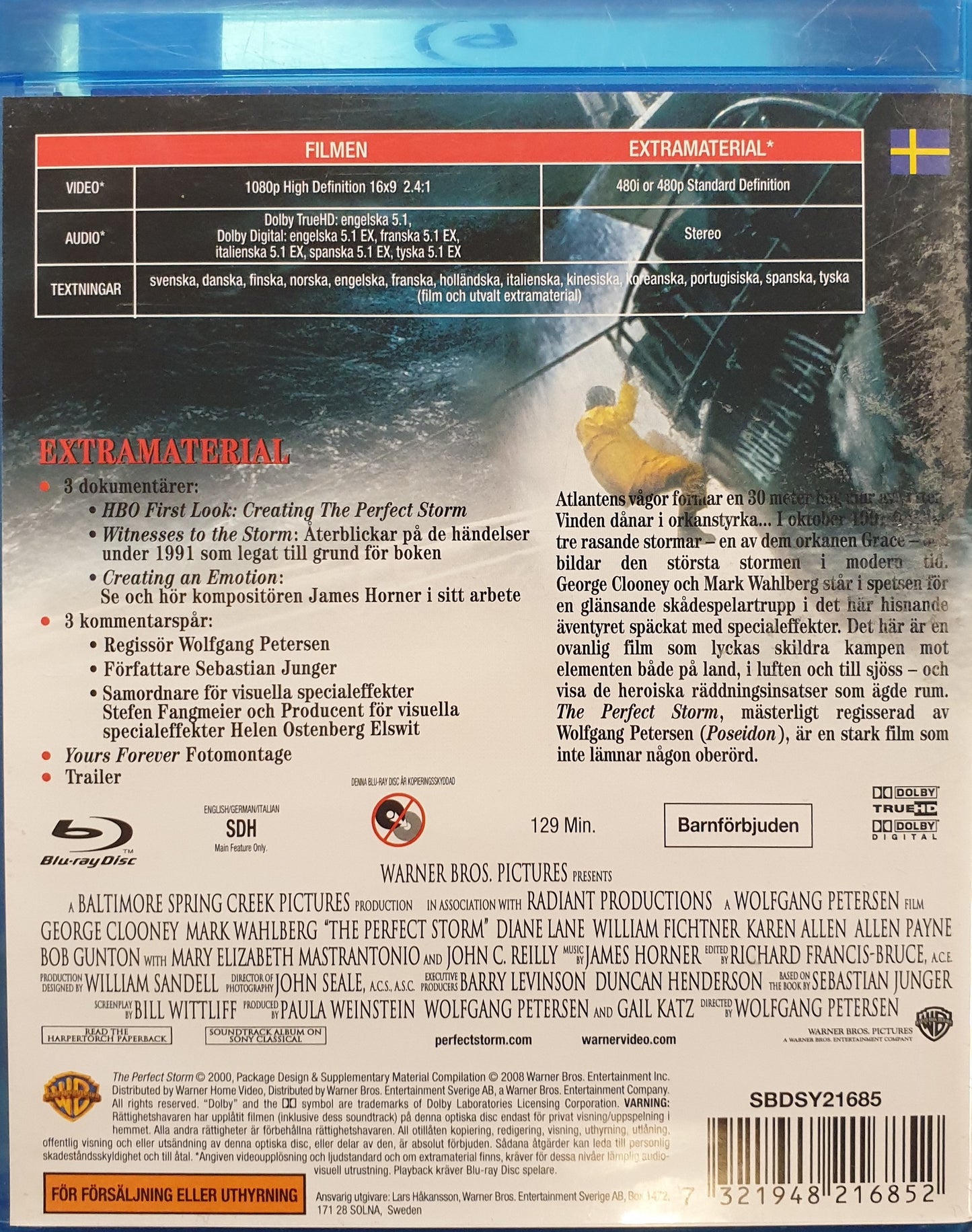 THE PERFECT STORM / DEN PERFEKTA STORMEN