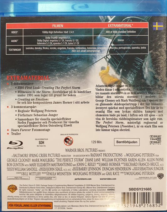 THE PERFECT STORM / DEN PERFEKTA STORMEN