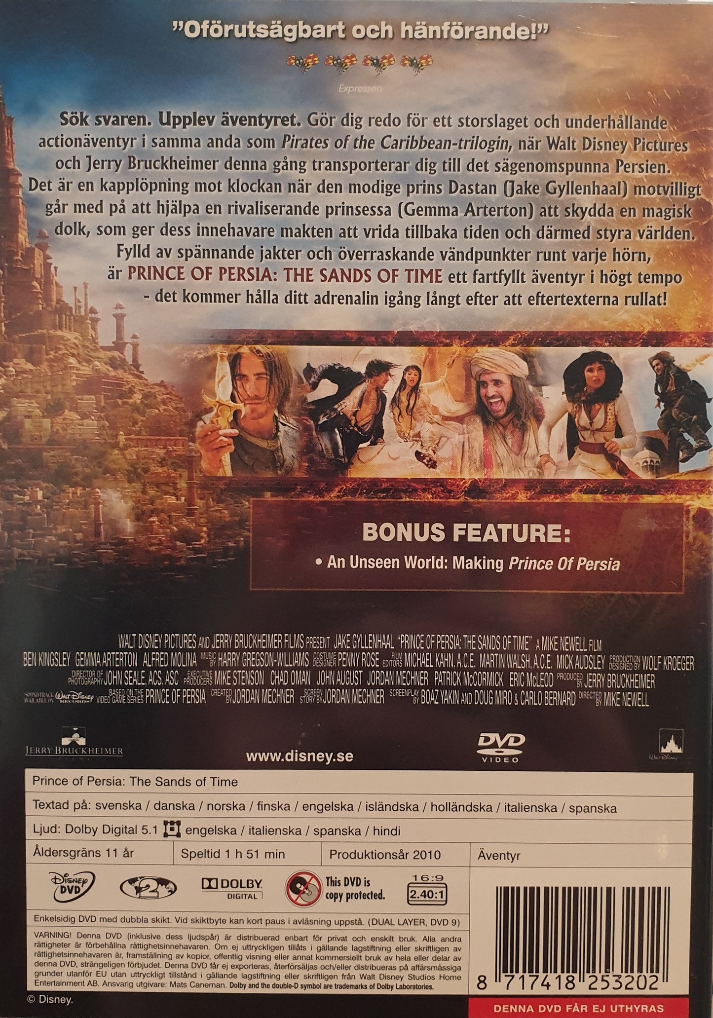 PRINCE OF PERSIA: THE SANDS OF TIME