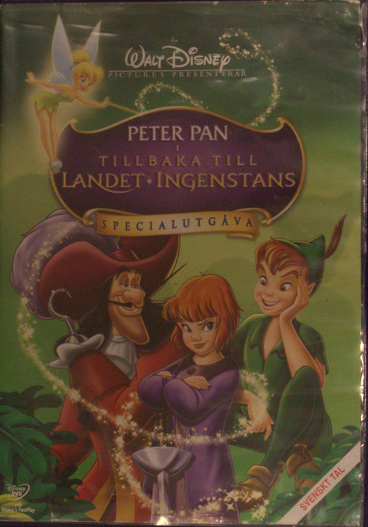 PETER PAN - TILLBAKA TILL LANDET INGENSTANS / RETURN TO NEVER LAND