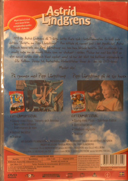 PIPPI LÅNGSTRUMP BÄGGE FILMERNA