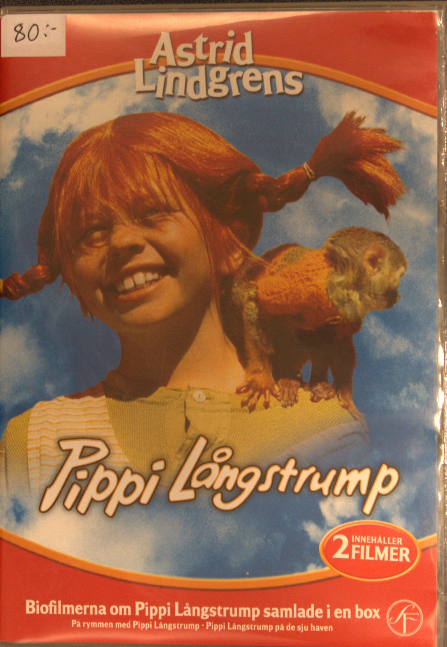 PIPPI LÅNGSTRUMP BÄGGE FILMERNA