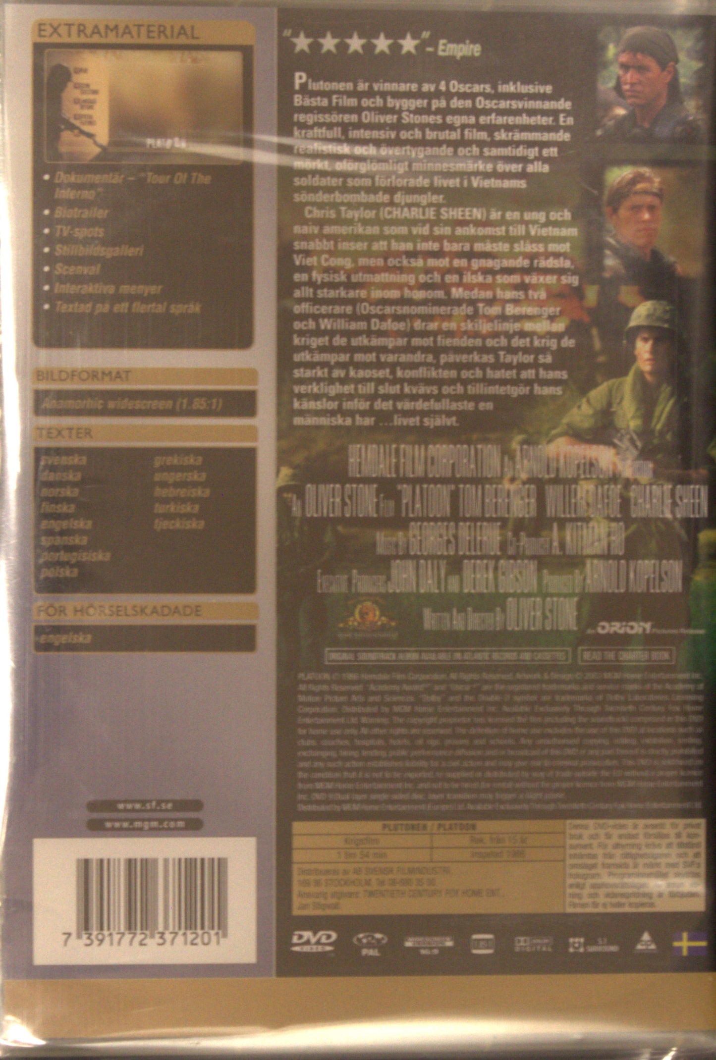 PLUTONEN / PLATOON - SPECIAL EDITION