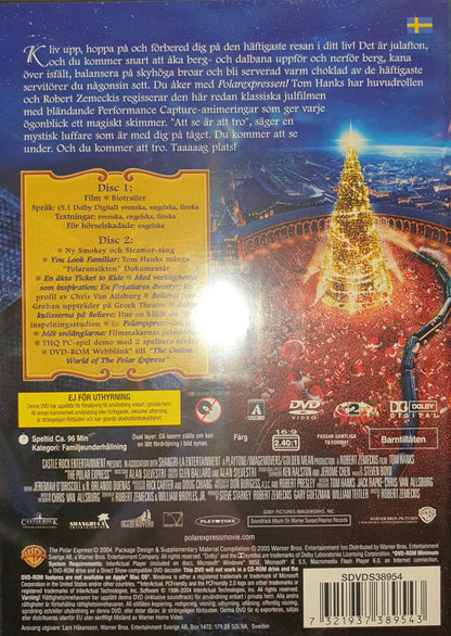 POLAREXPRESSEN / THE POLAR EXPRESS - TVÅ DISCAR SPECIALUTGÅVA