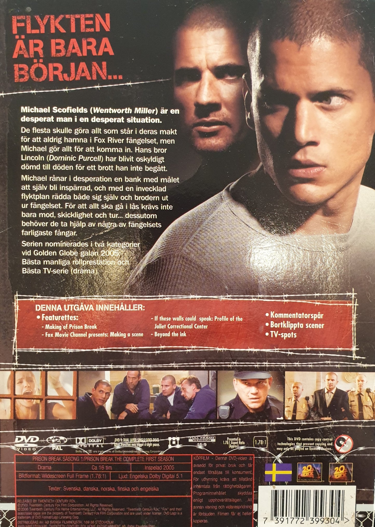 PRISON BREAK - HELA FÖRSTA SÄSONGEN