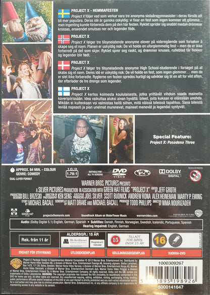 PROJECT X - HEMMAFESTEN