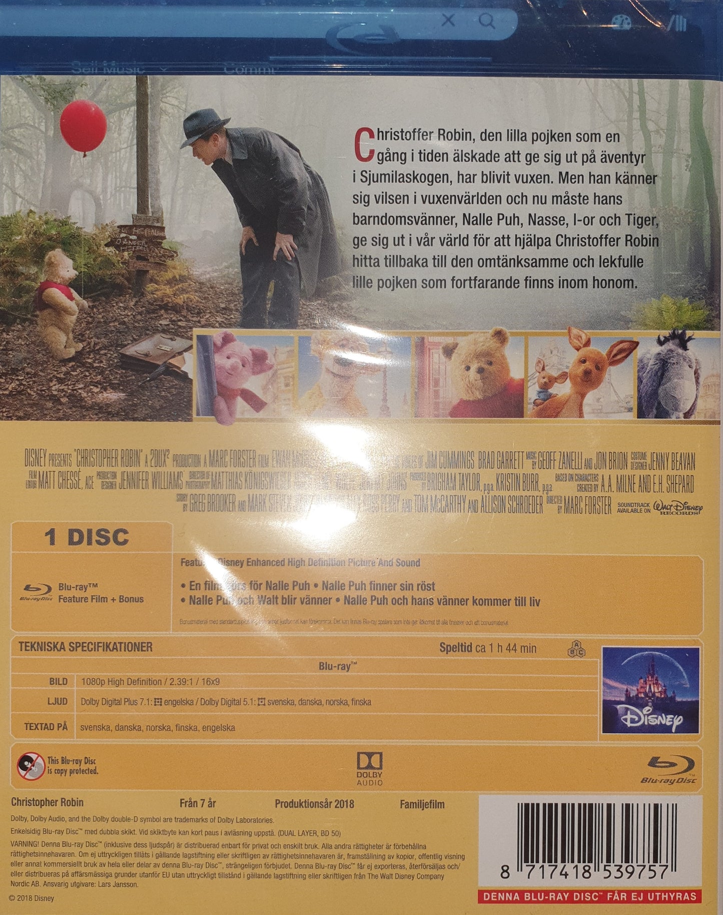 CHRISTOFFER ROBIN & NALLE PUH