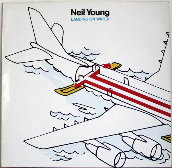 NEIL YOUNG - LANDING ON WATER - VINYL