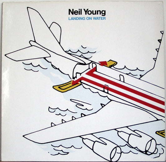 NEIL YOUNG - LANDING ON WATER - VINYL