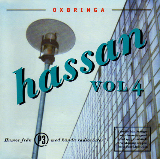 HASSAN - VOL 4 "OXBRINGA" - CD