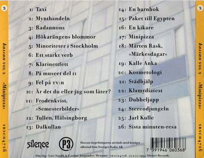 HASSAN - VOL 2 "MINIPIZZA" - CD