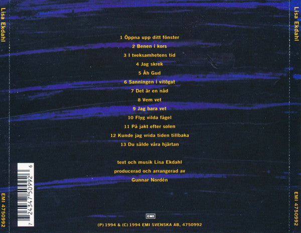 LISA EKDAHL - LISA EKDAHL - CD