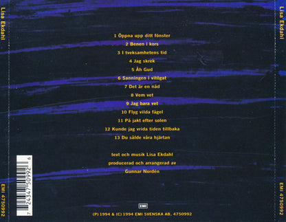 LISA EKDAHL - LISA EKDAHL - CD