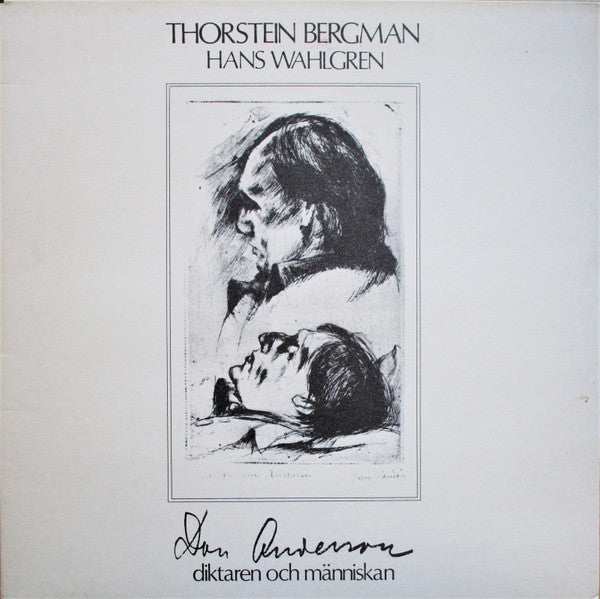 Thorstein Bergman / Hans Wahlgren - Dan Andersson diktaren och människan - Vinyl