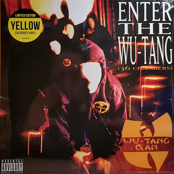 WU-TANG CLAN - ENTER THE WU-TANG 36 CHAMBERS - VINYL ( NEW ) YELLOW VINYL