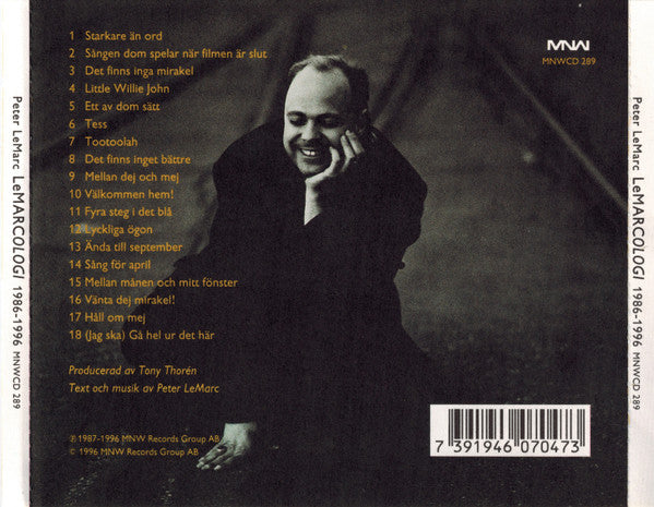 PETER LEMARC - LEMARCOLOGI 1986 - 1996 - CD