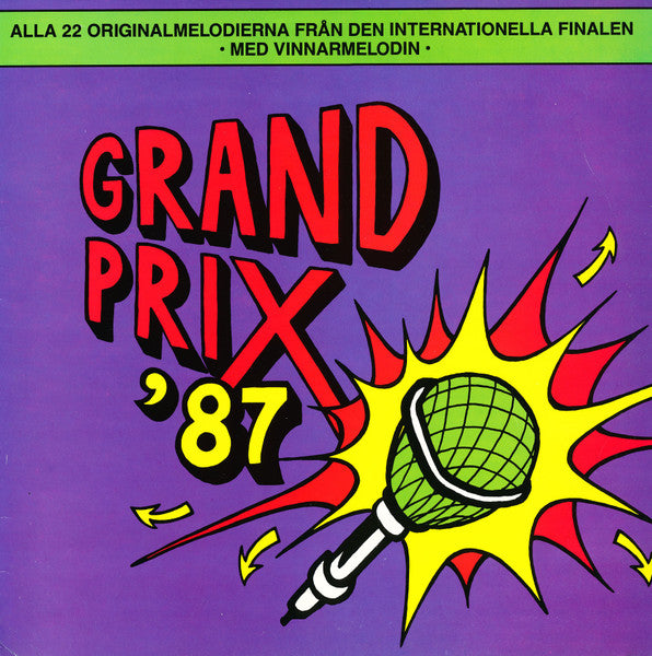 VARIOUS - INTERNATIONAL GRAND PRIX 1987 - VINYL
