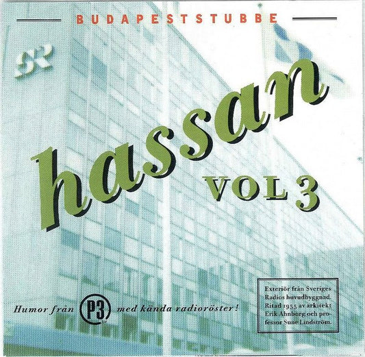 HASSAN - VOL 3 "BUDAPESTSTUBBE" - CD