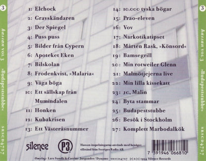 HASSAN - VOL 3 "BUDAPESTSTUBBE" - CD
