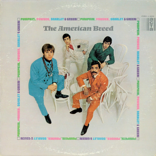 The American Breed - Pumpkin, powder, scarlet & green - Vinyl
