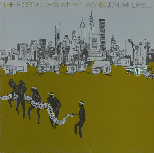 JONI MITCHELL - THE HISSING OF SUMMER LAWNS - VINYL