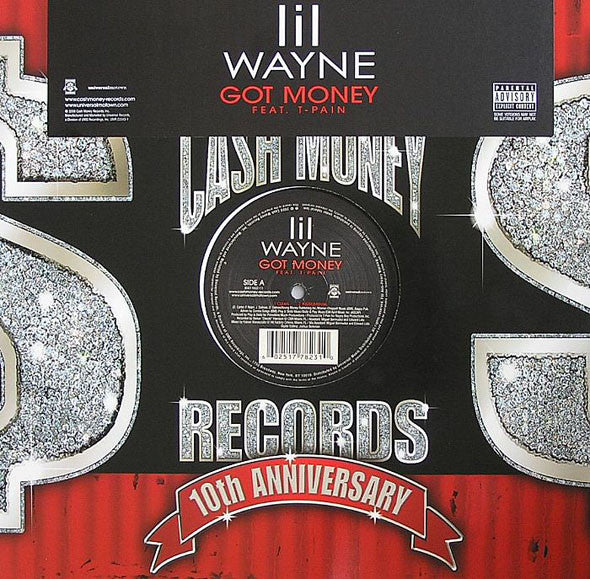 LIL WAYNE FEAT T-PAIN - GOT MONEY ( MAXI SINGLE ) - VINYL