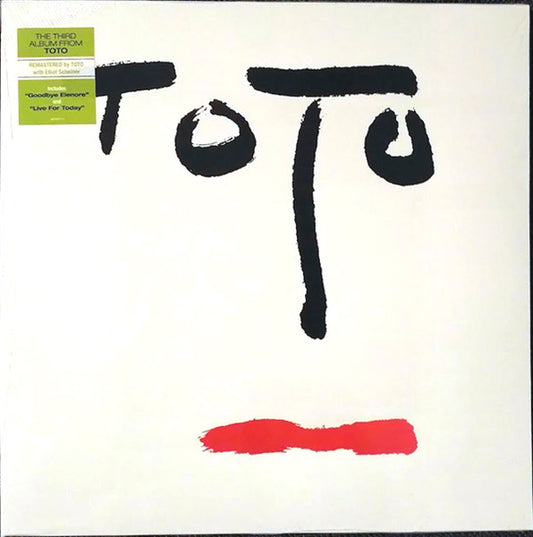 TOTO - TURN BACK - VINYL ( NEW )