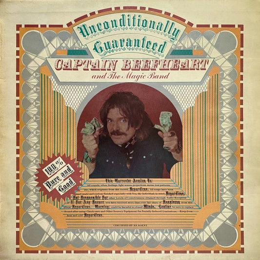 CAPTAIN BEEFHEART - UNCONDITIONALLY GUARANTEED - VINYL