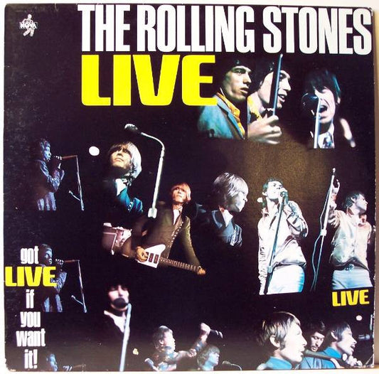 THE ROLLING STONES - GOT LIVE IF YOU WANT IT - VINYL