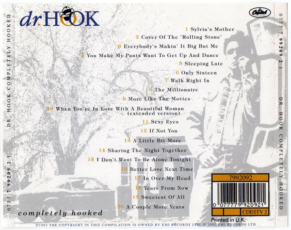 DR. HOOK - COMPLETELY HOOKED (THE BEST OF DR. HOOK) - CD