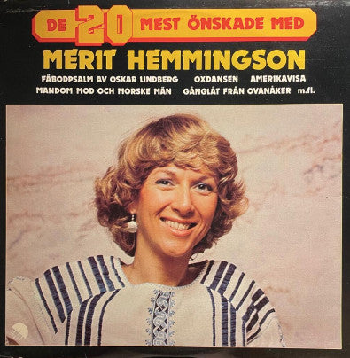 MERIT HEMMINGSON - DE 20 MEST ÖNSKADE - VINYL