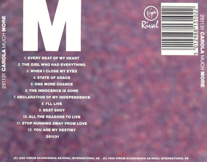 CAROLA - MUCH MORE - CD