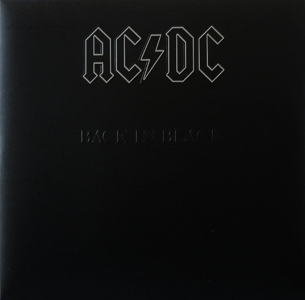 AC/DC - BACK IN BLACK - VINYL ( NEW )