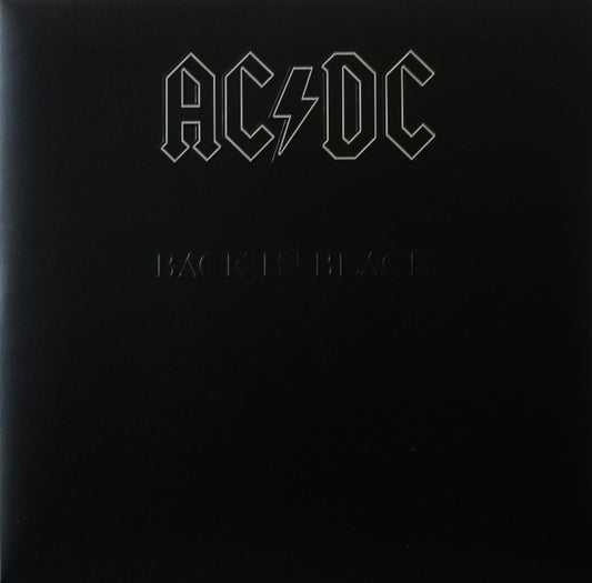 AC/DC - BACK IN BLACK - VINYL ( NEW )