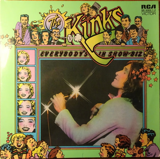 THE KINKS - EVERYBODYS IN SHOW-BIZ - VINYL