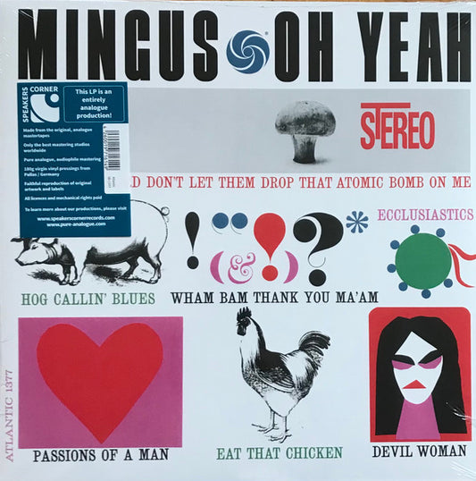 CHARLES MINGUS - OH YEAH - 180 GRAM AUDIOPHILE