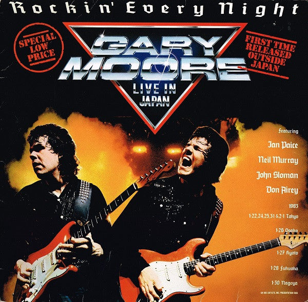 GARY MOORE - ROCKIN' EVERY NIGHT - LIVE IN JAPAN (HARD ROCK)