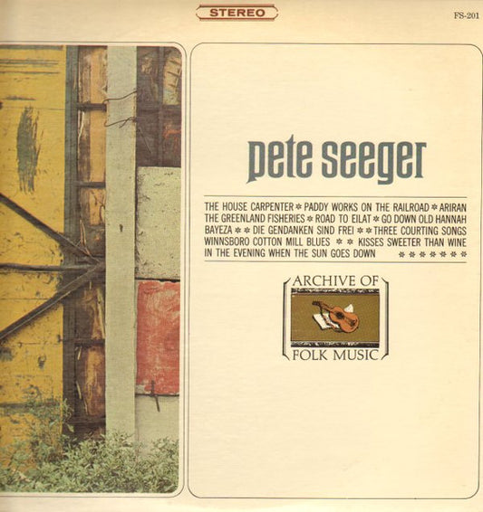 PETE SEEGER - PETE SEEGER - VINYL