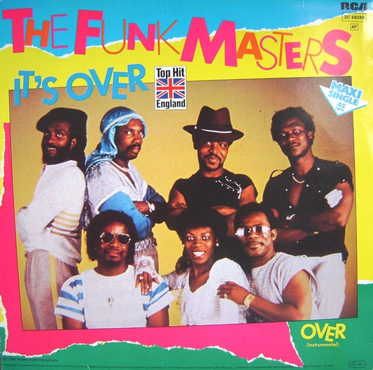THE FUNK MASTERS - IT'S OVER ( MAXI SINGLE ) - VINYL