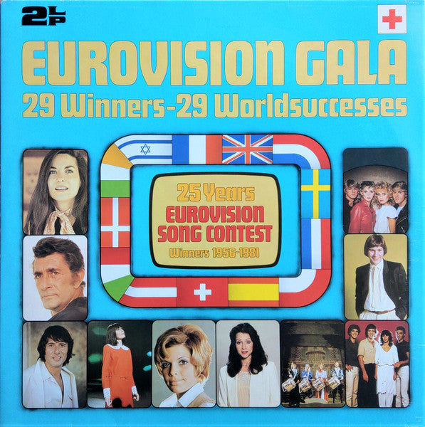 VARIOUS - EUROVISION GALA 25 YEARS OF EUROVISION SONG CONTEST WINNERS 1956-1981 - VINYL