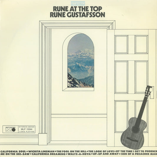 RUNE GUSTAFSSON - RUNE AT THE TOP