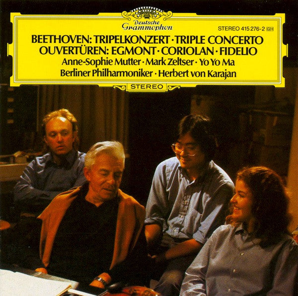 BEETHOVEN: TRIPPELKONZERT / OVERTÜREN - CD
