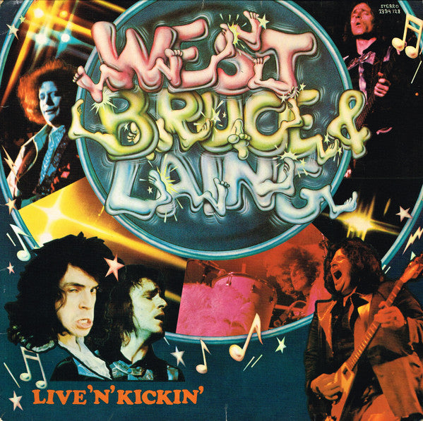 WEST, BRUCE & LAING - LIVE , N KICKIN